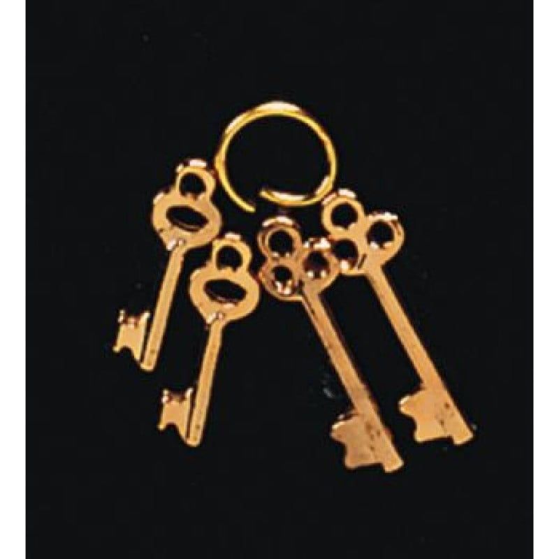 Brass Set of Keys for 12th Scale Dolls House