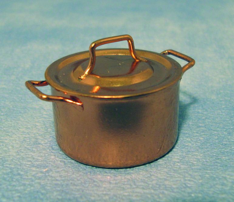 Copper Jam Pan for 12th Scale Dolls House
