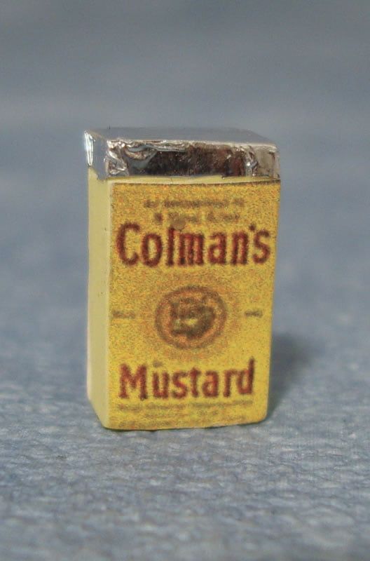 Colemans Mustard for 12th Scale Dolls House