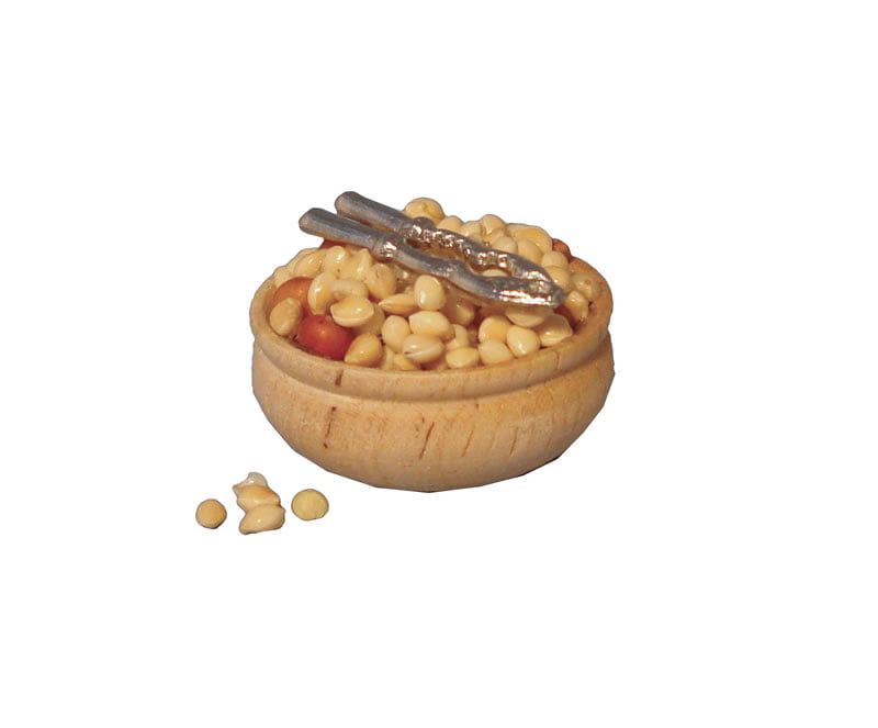 Nuts and Cracker with Bowl for 12th Scale Dolls House