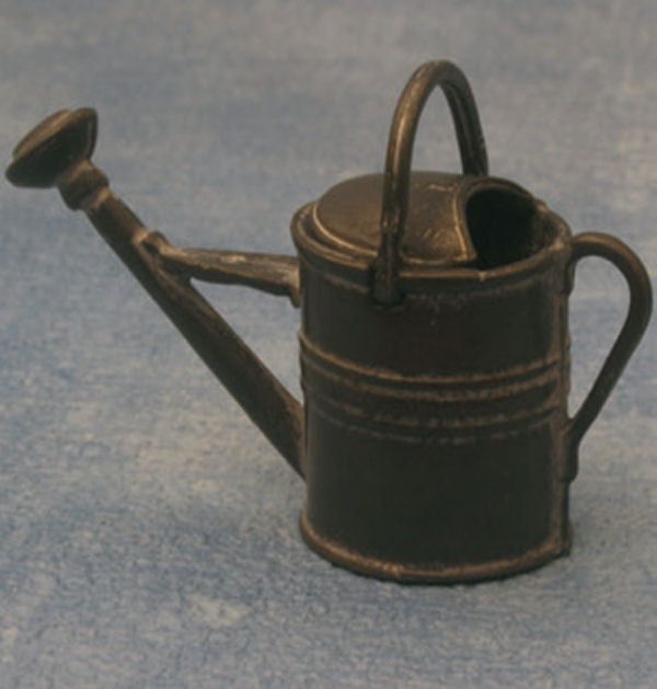 Old Metal Watering Can for 12th Scale Dolls House