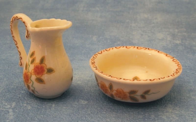 Large Jug and Bowl Set for 12th Scale Dolls House
