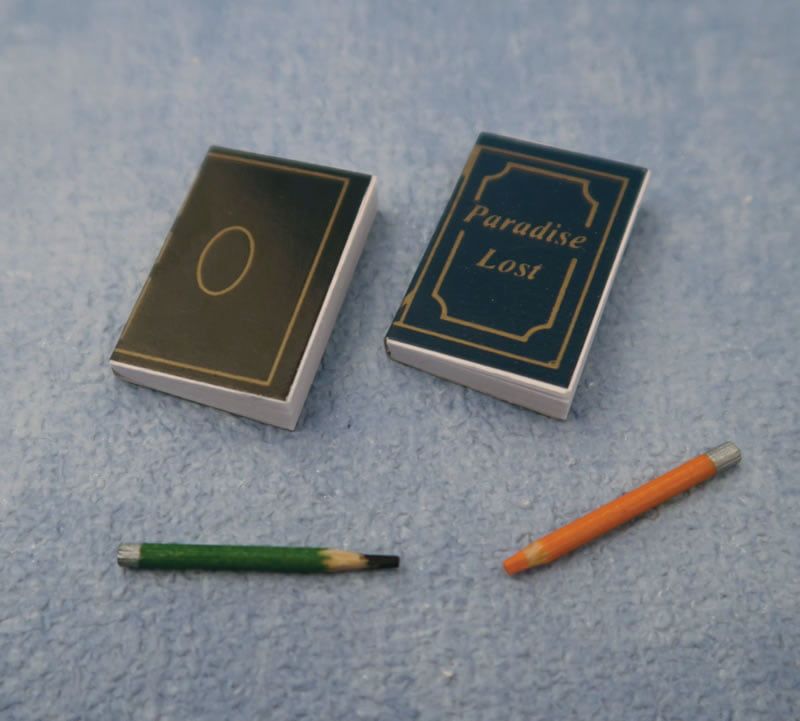 Note Pad & Pencils for 12th Scale Dolls House