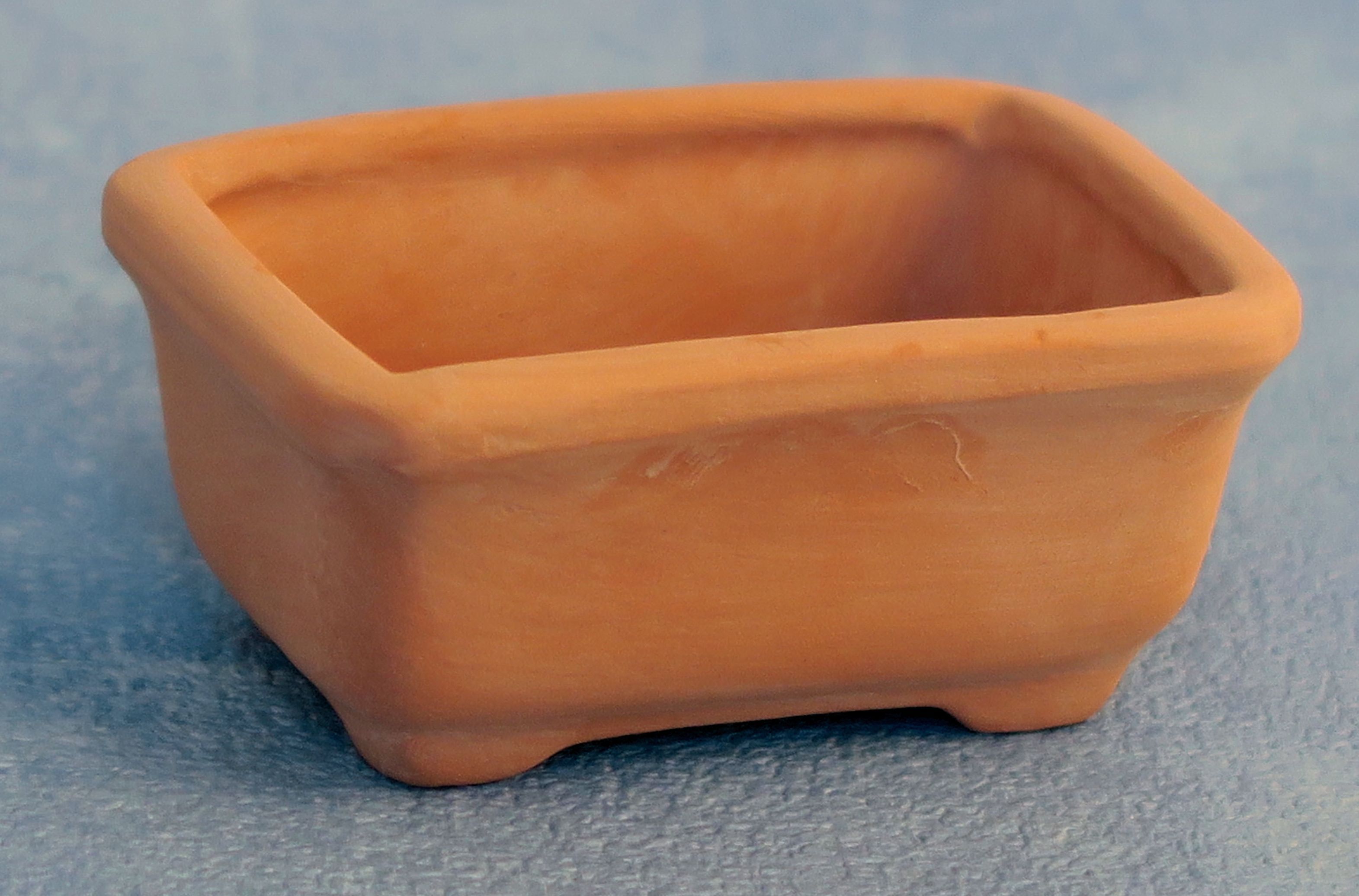 Terracotta Rectangular Planter 12th Scale for Dolls House D2416 Hobbies