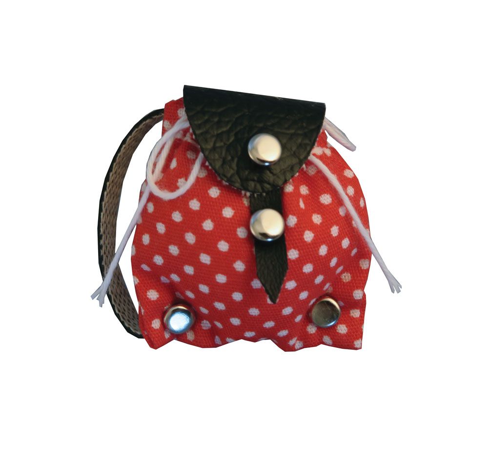 Red Backpack for 12th Scale Dolls House