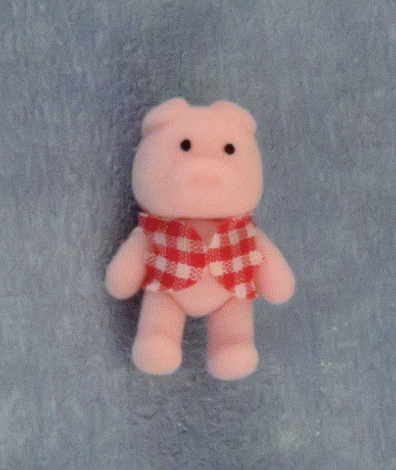 Pink Toy Pig for 12th Scale Dolls House