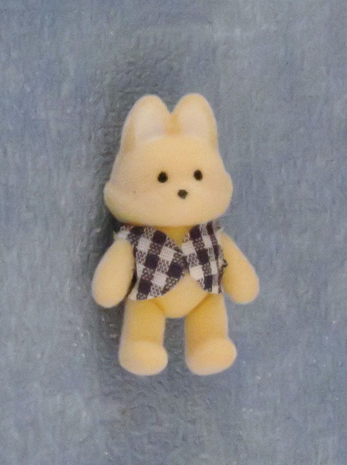 Blue Toy Fox for 12th Scale Dolls House