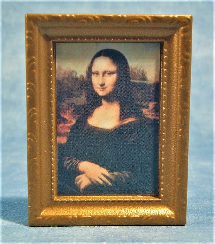 Mona Lisa for 12th Scale Dolls House