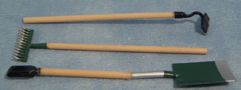 Garden Tools for 12th Scale Dolls House
