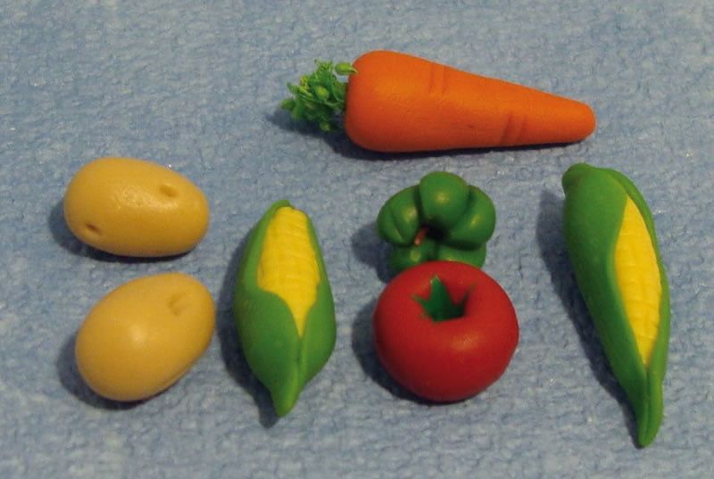 Vegetable Selection for 12th Scale Dolls House