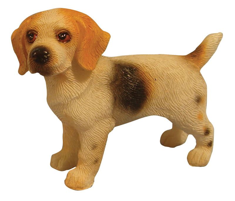 Standing Beagle for 12th Scale Dolls House