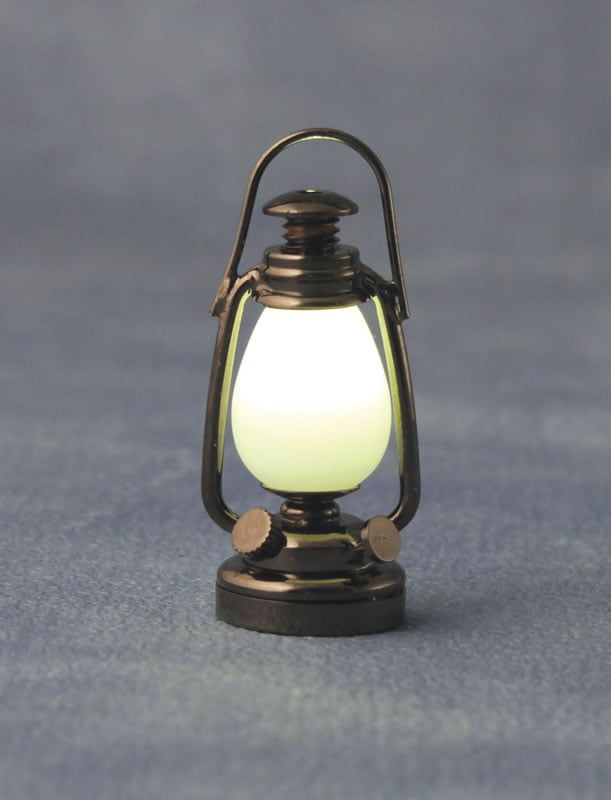 3V LED Antique Lantern for 12th Scale Dolls House