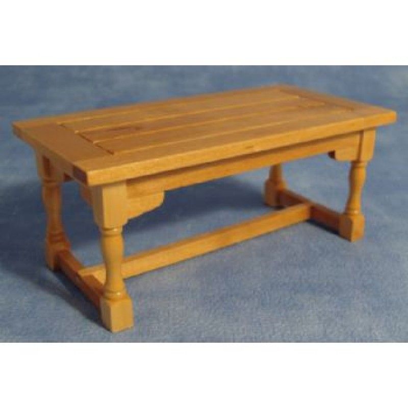 Pine Dining Table for 12th Scale Dolls House