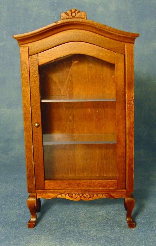 Oak Display Cabinet for 12th Scale Dolls House