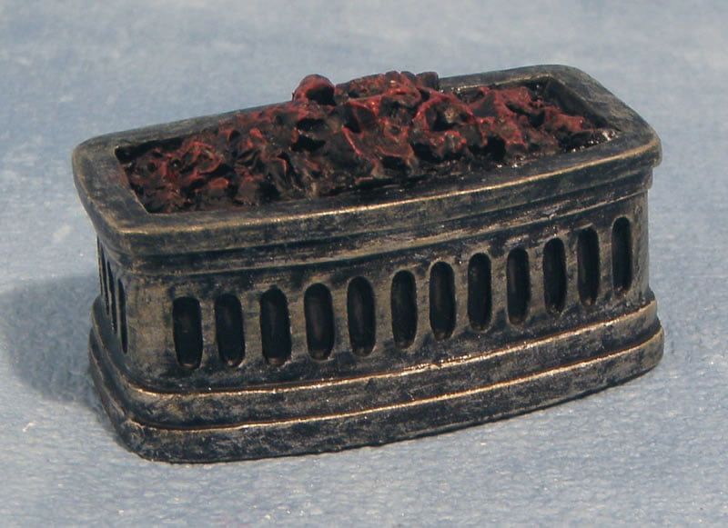 Bowed Fire Grate for 12th Scale Dolls House