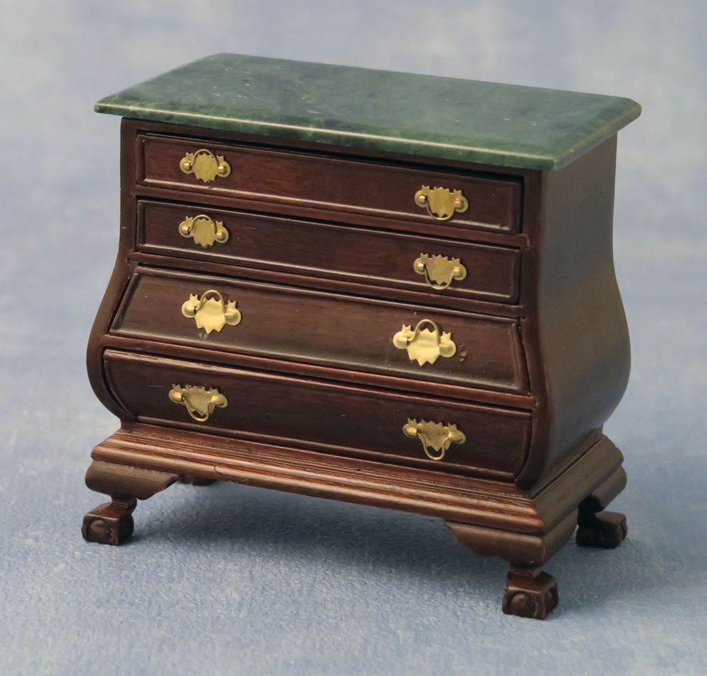 Resin Top Chest of Drawers for 12th Scale Dolls House