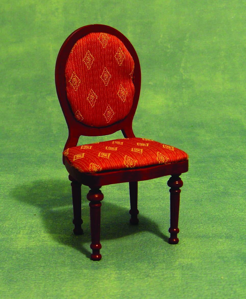 Round Back Chair for 12th Scale Dolls House