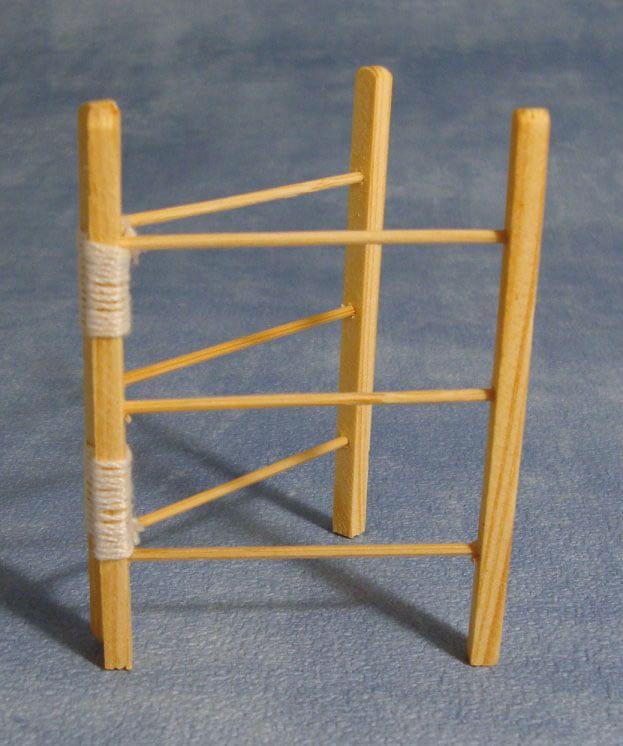 Clothes Horse for 12th Scale Dolls House