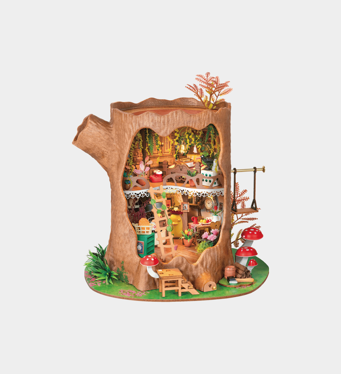 Rolife Fairytale Tree House DIY Miniature Dollhouse Kit