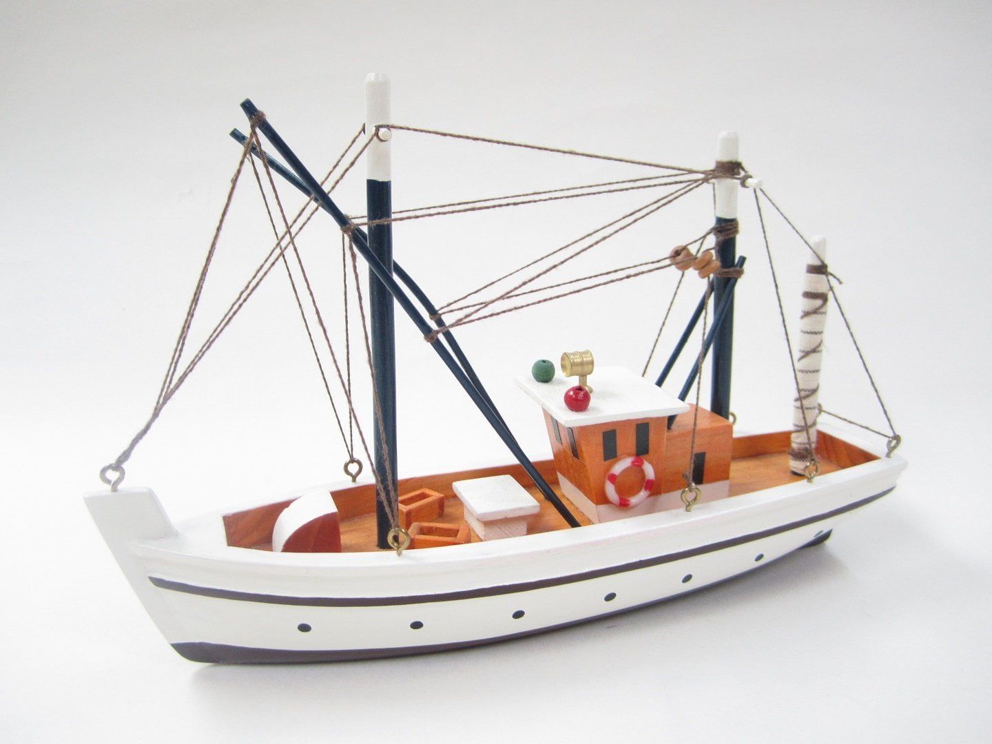 Dipper Lobster Boat Starter Wooden Model Fishing Boat Kit TAS080907