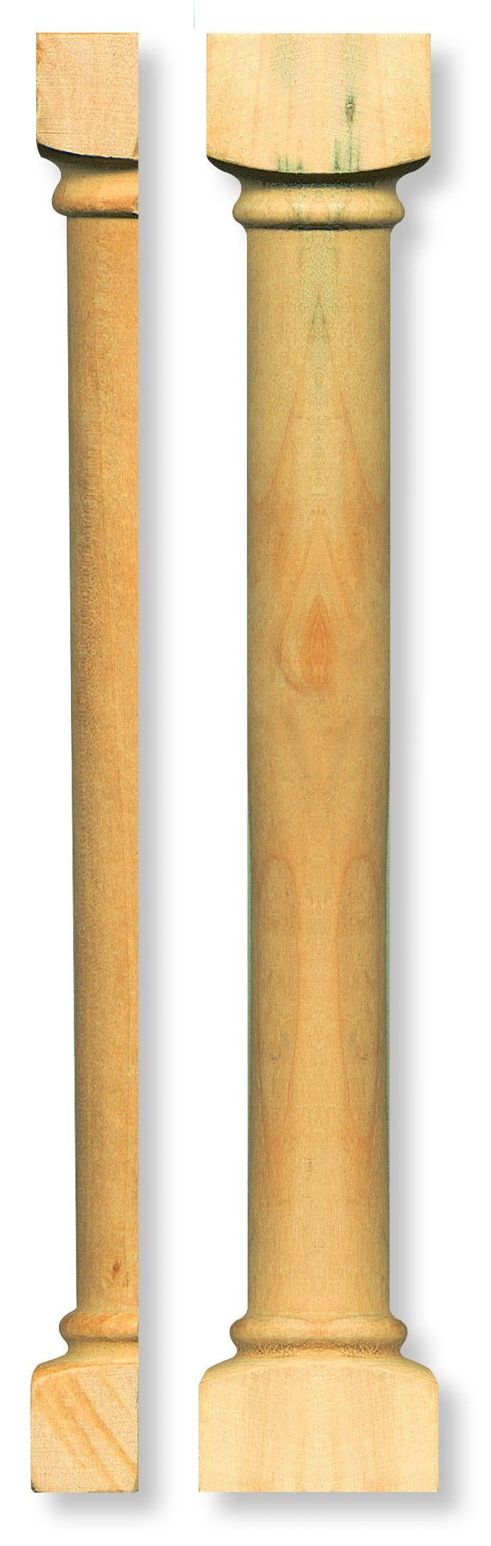 Wooden Pillars 175mm Full and Half  for 12th Scale Dolls House