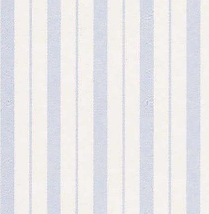 Blue Beckford Stripe Wallpaper for 1/12 Scale Dolls House