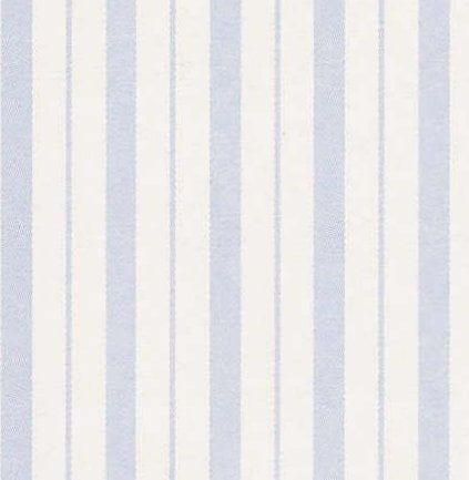 Blue Beckford Stripe Wallpaper for 1/12 Scale Dolls House