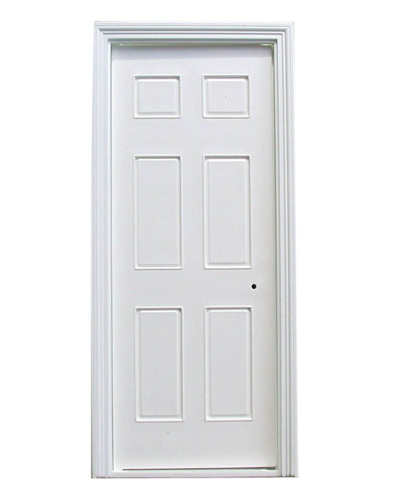 Small Georgian Style Door for 1/24th Scale Dolls House