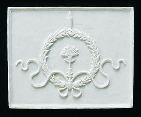 Ribbon Wreath Wall Panel for 12th Scale Dolls House