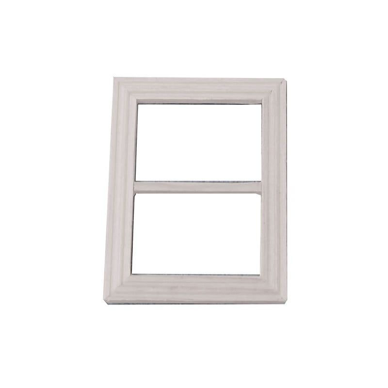 Painted Two Pane Window for 12th Scale Dolls House