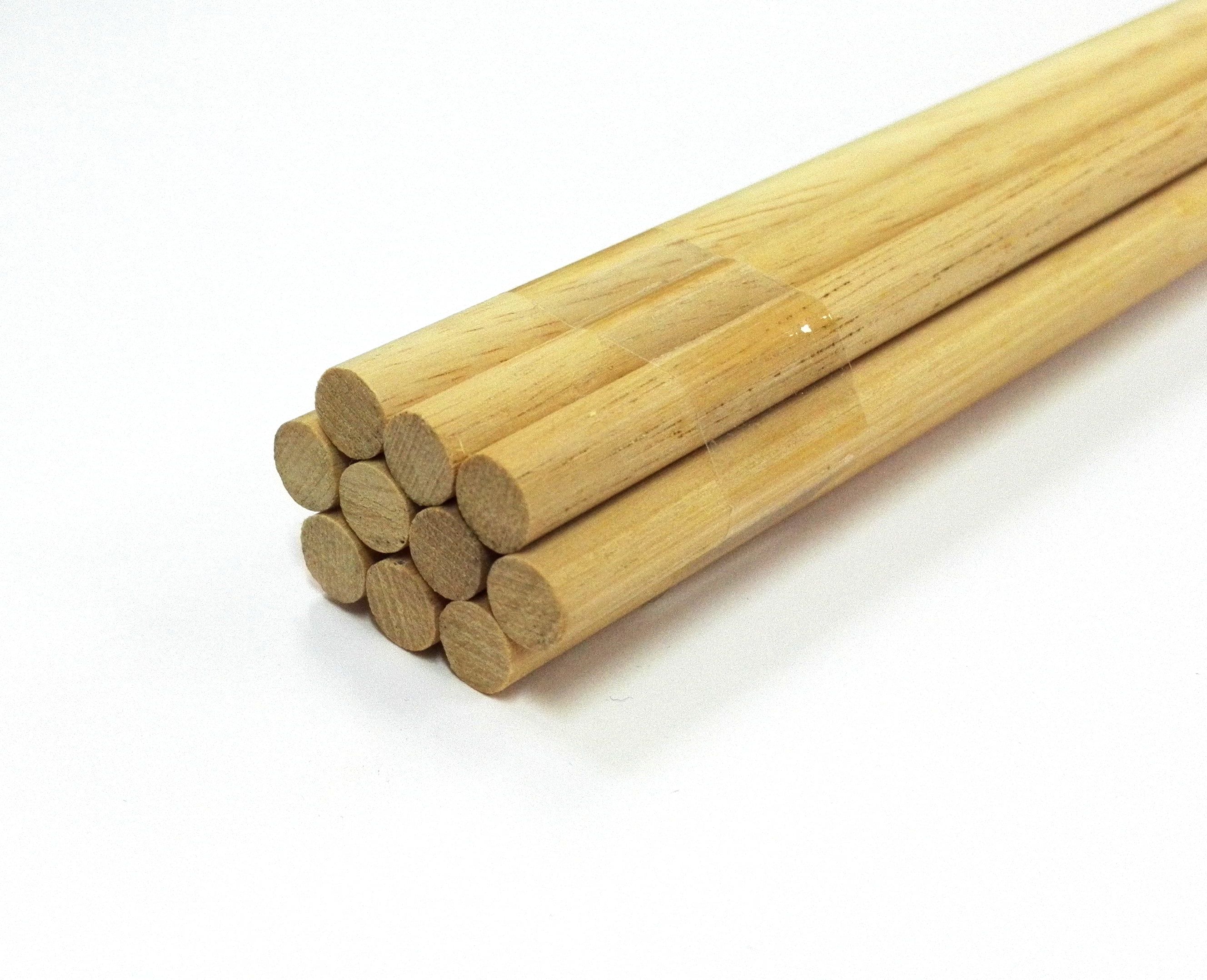 Hardwood Dowels - Packs of 10 and Singles