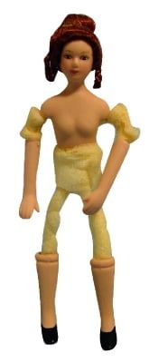 Undressed Flexi-Body Female for 12th Scale Dolls House