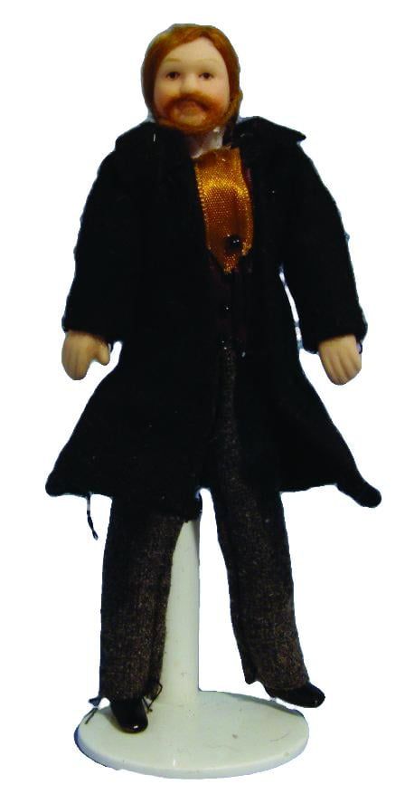Victorian Father 12th Scale Figures for Dolls House