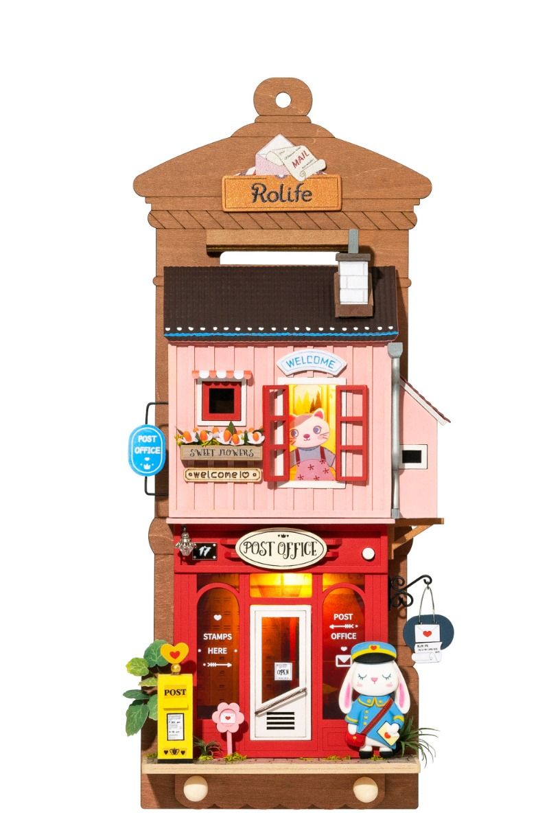 Rolife Love Post Office DIY Wall Hanging Kit Hobbies
