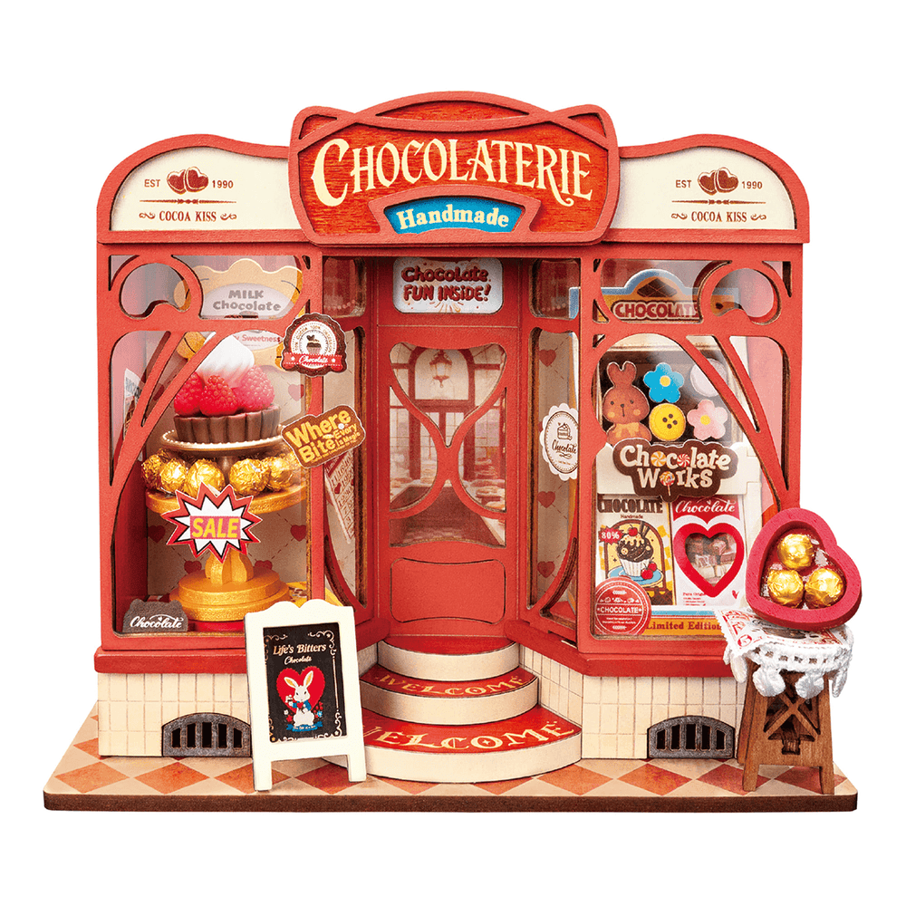 Rolife Sweet Chocolate Shop DIY Miniature House