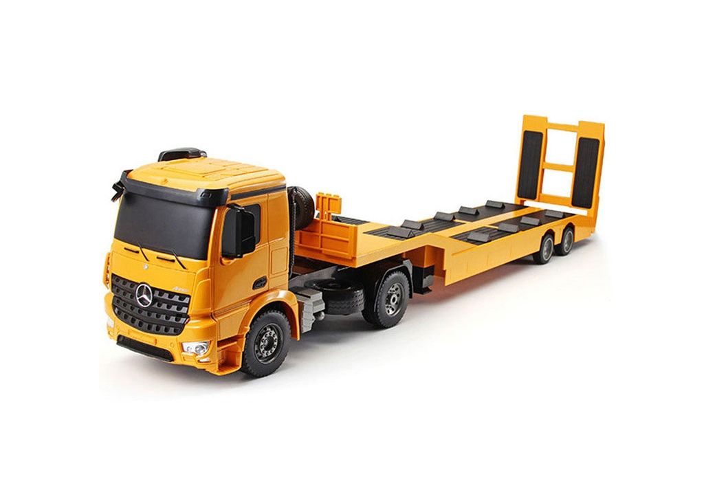 Double E 1/20 Scale Ready to Run RC Mercedes-Benz Arocs Flat Bed Trailer