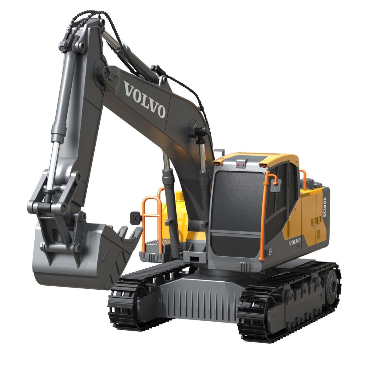 Double E 1/20 Scale Ready to Run RC Volvo EC160E Excavator
