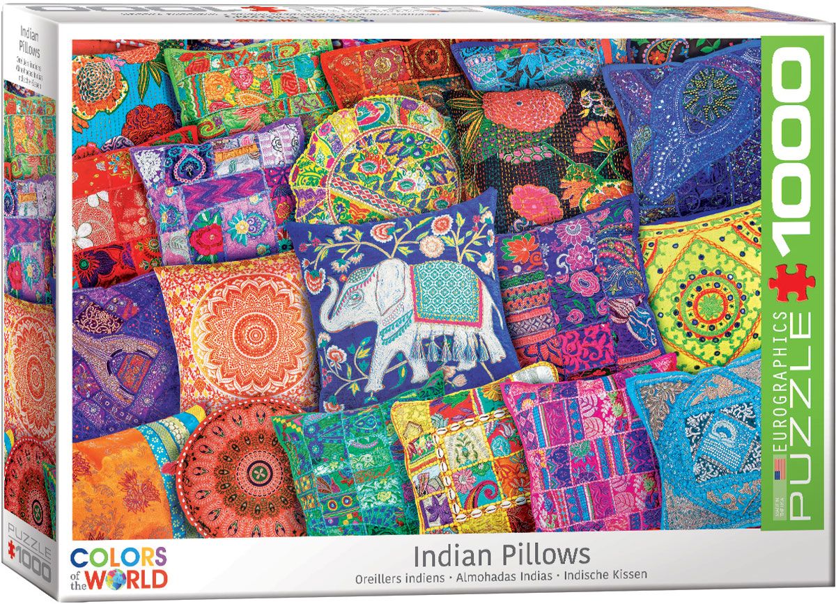 Eurographics Indian Pillows 1000 Piece Jigsaw