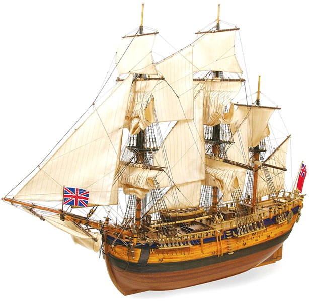 Occre 1/54 Scale Endeavour Model Kit