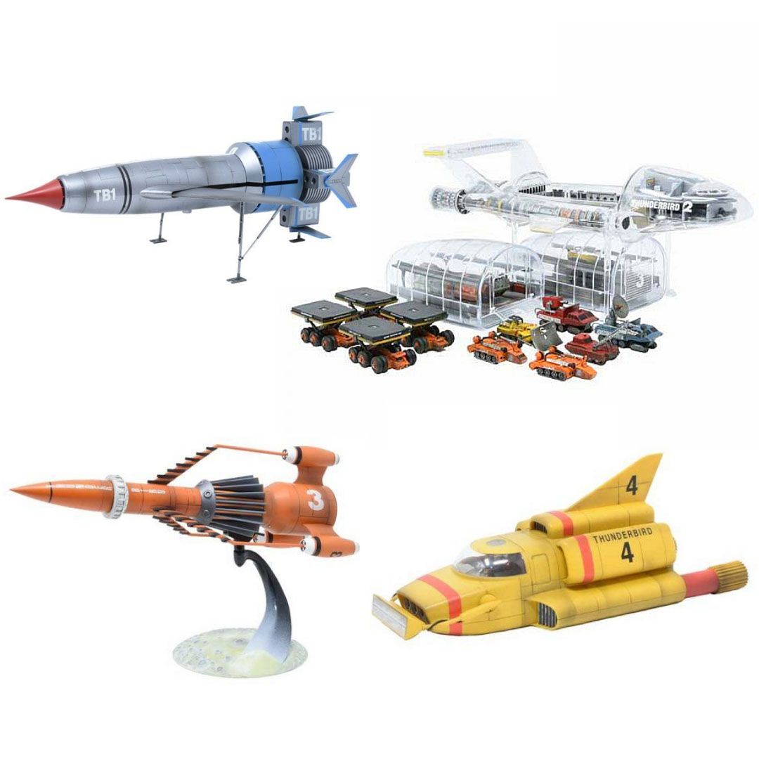 Thunderbirds 1, 2, 3 and 4 Kits