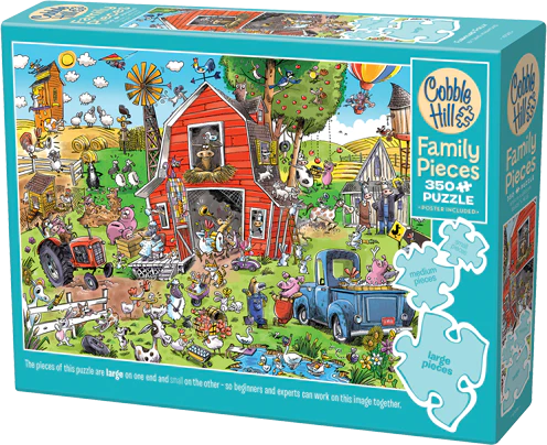 Cobble Hill Farmyard Folly 350 Piece Jigsaw