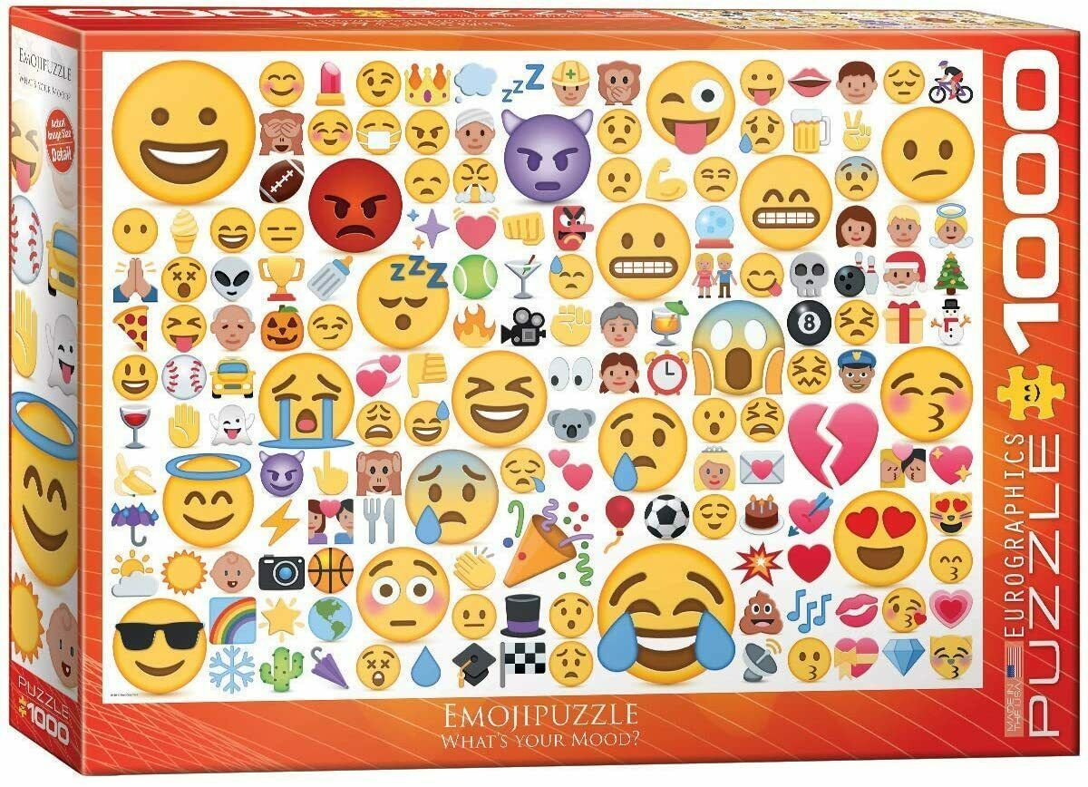 Eurographics Emojipuzzle 1000 Piece Jigsaw