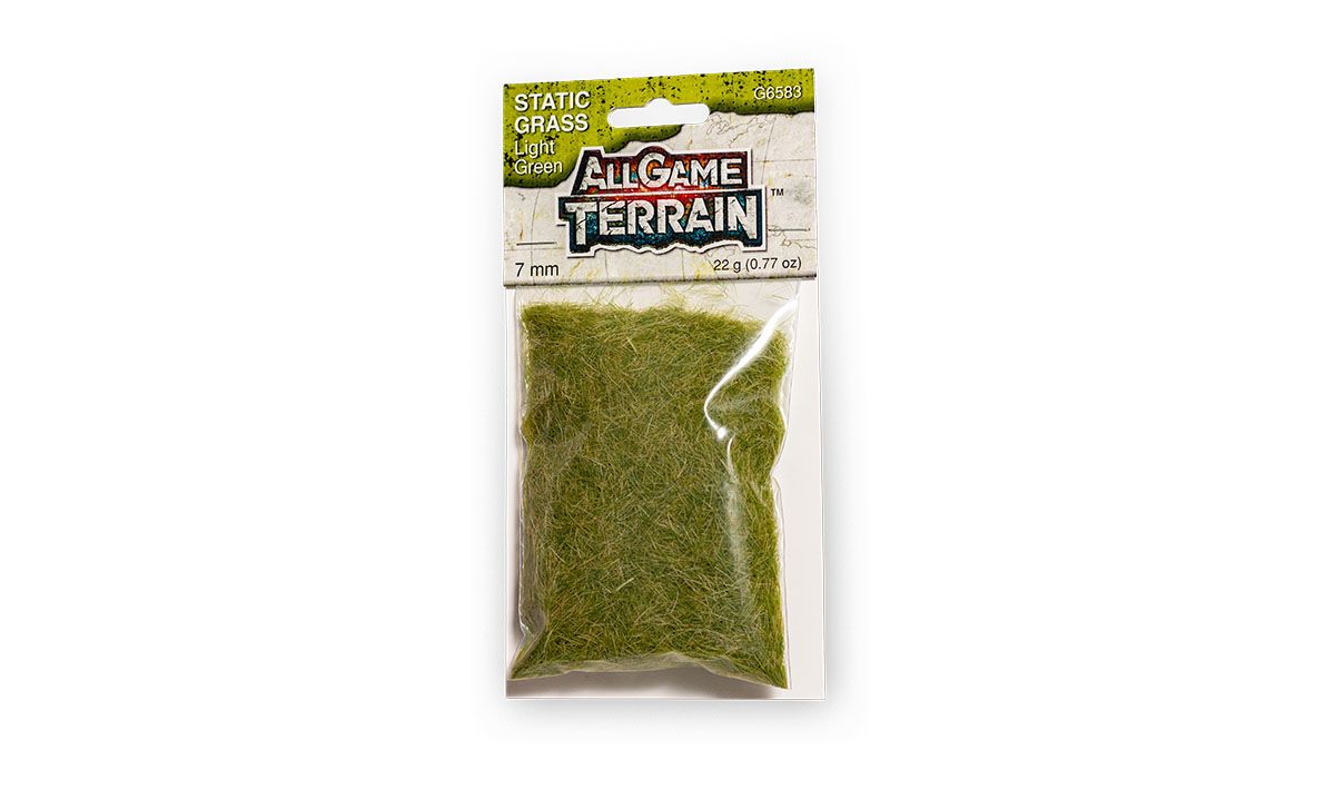 All Game Terrain 7mm Light Green Static Grass