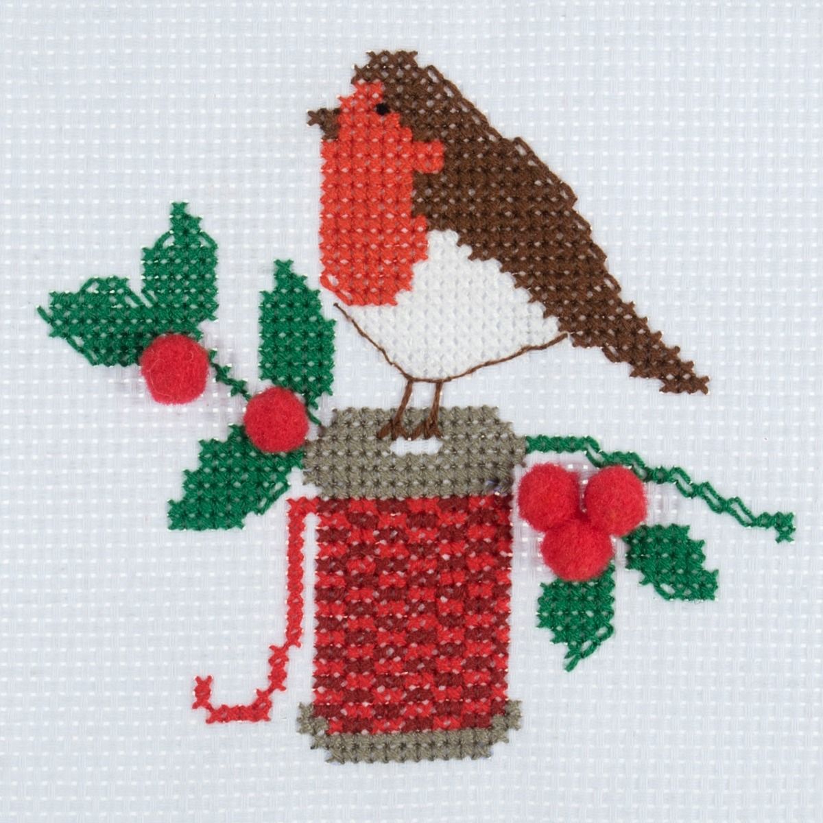 Trimits Robin Mini Counted Cross Stitch Kit