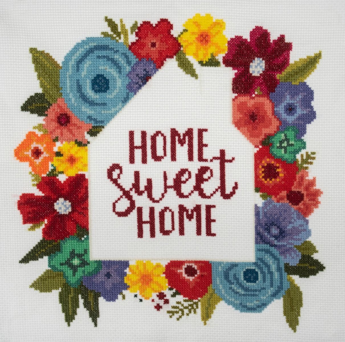 Trimits Home Sweet Home Large Counted Cross Stitch Kit