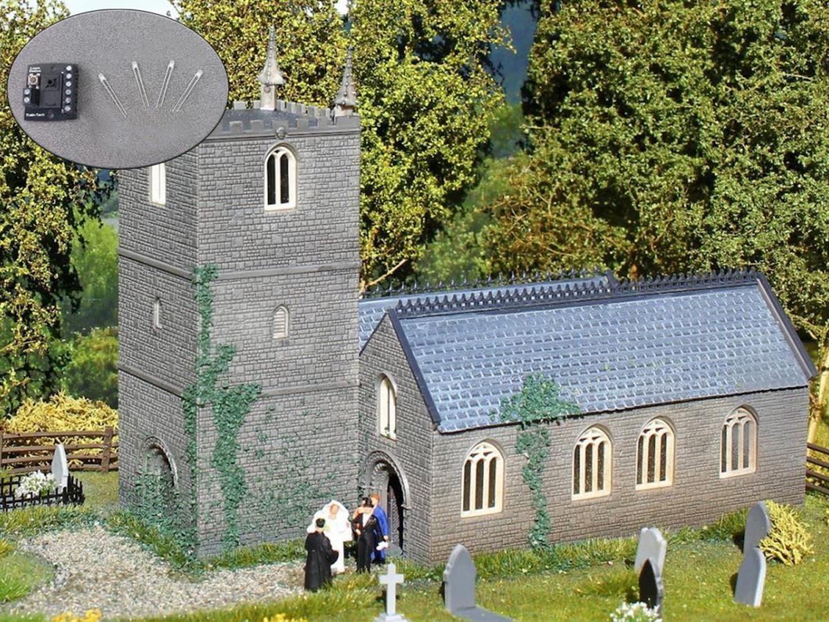 Fordhampton Church Kit (with LED Lighting) OO Gauge