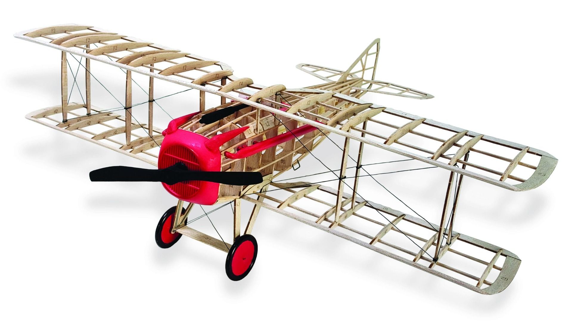 Guillows 1/19 Scale Spad VII Balsa Model Kit