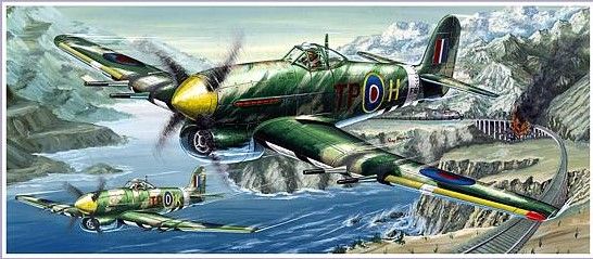 Guillows 1/28 Scale Typhoon Mk.1B Balsa Model Kit