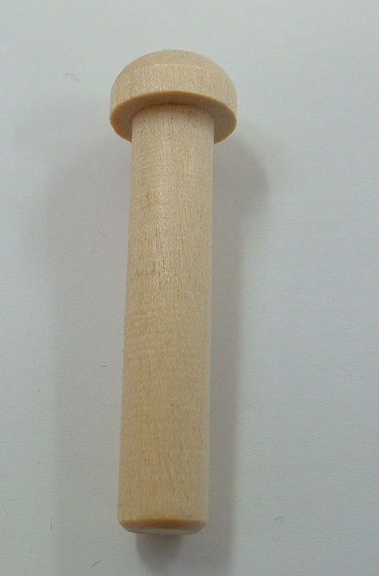 Wooden Turned Axle Stub Hobbies