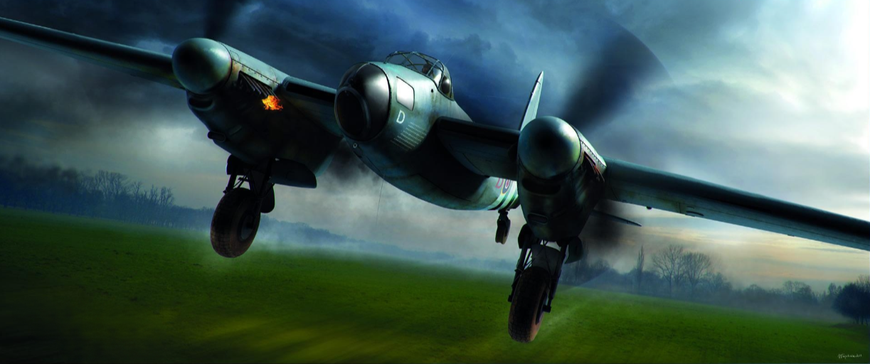 HK Models 1/32 Scale Mosquito B Mk IX/XVI RAF Model Kit